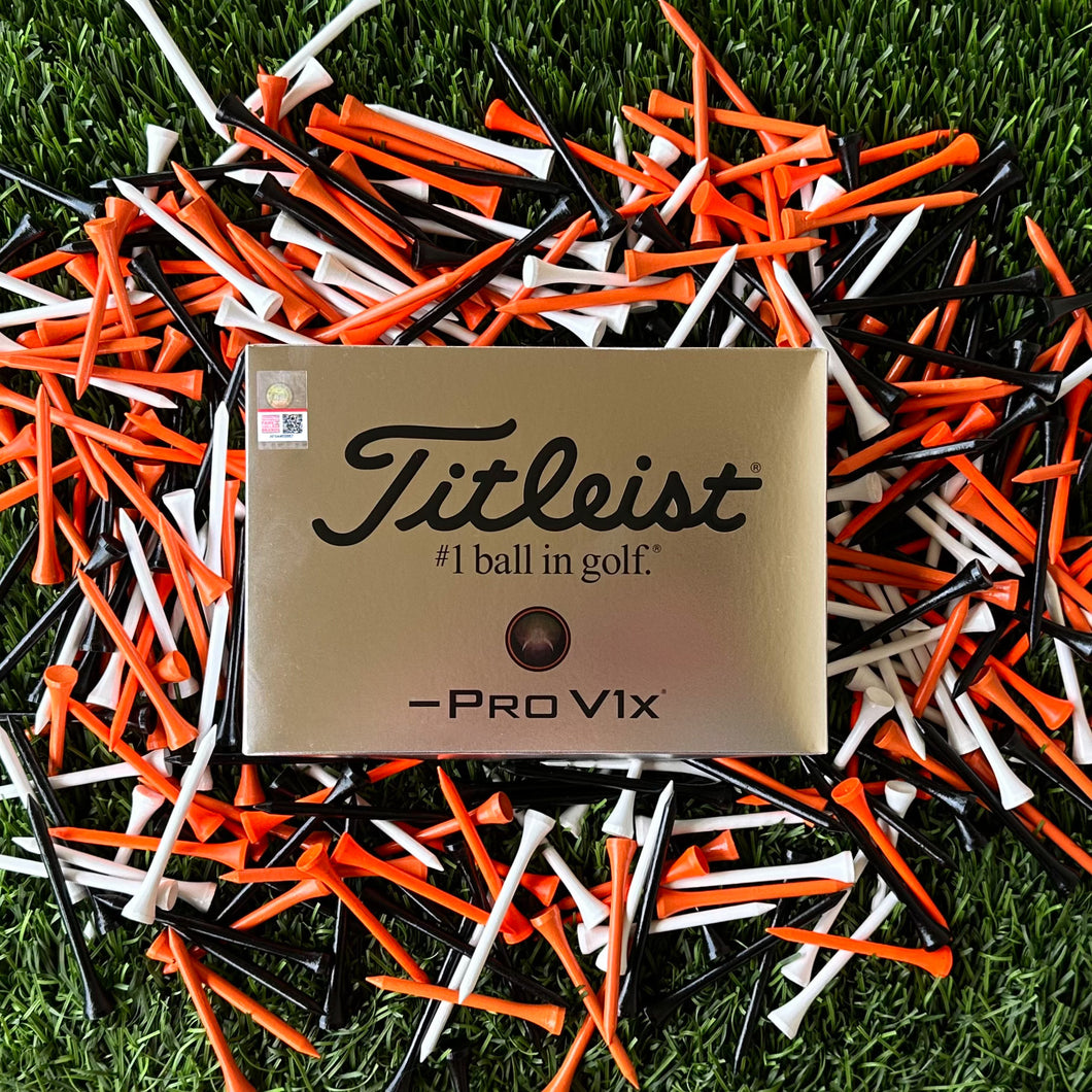 2025 Titleist - Pro V1x Left Dash Golf Balls  w/Swinging Pete Logo