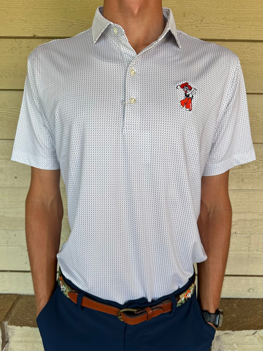 Johnnie-O Tee Time Performance Jersey Polo