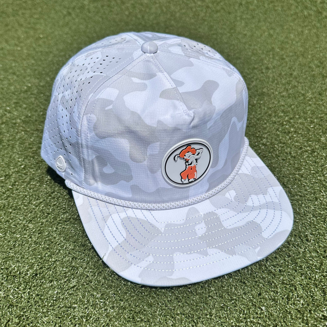 Melin Hydro Coronado Stealth Swinging Pete Snapback Hat