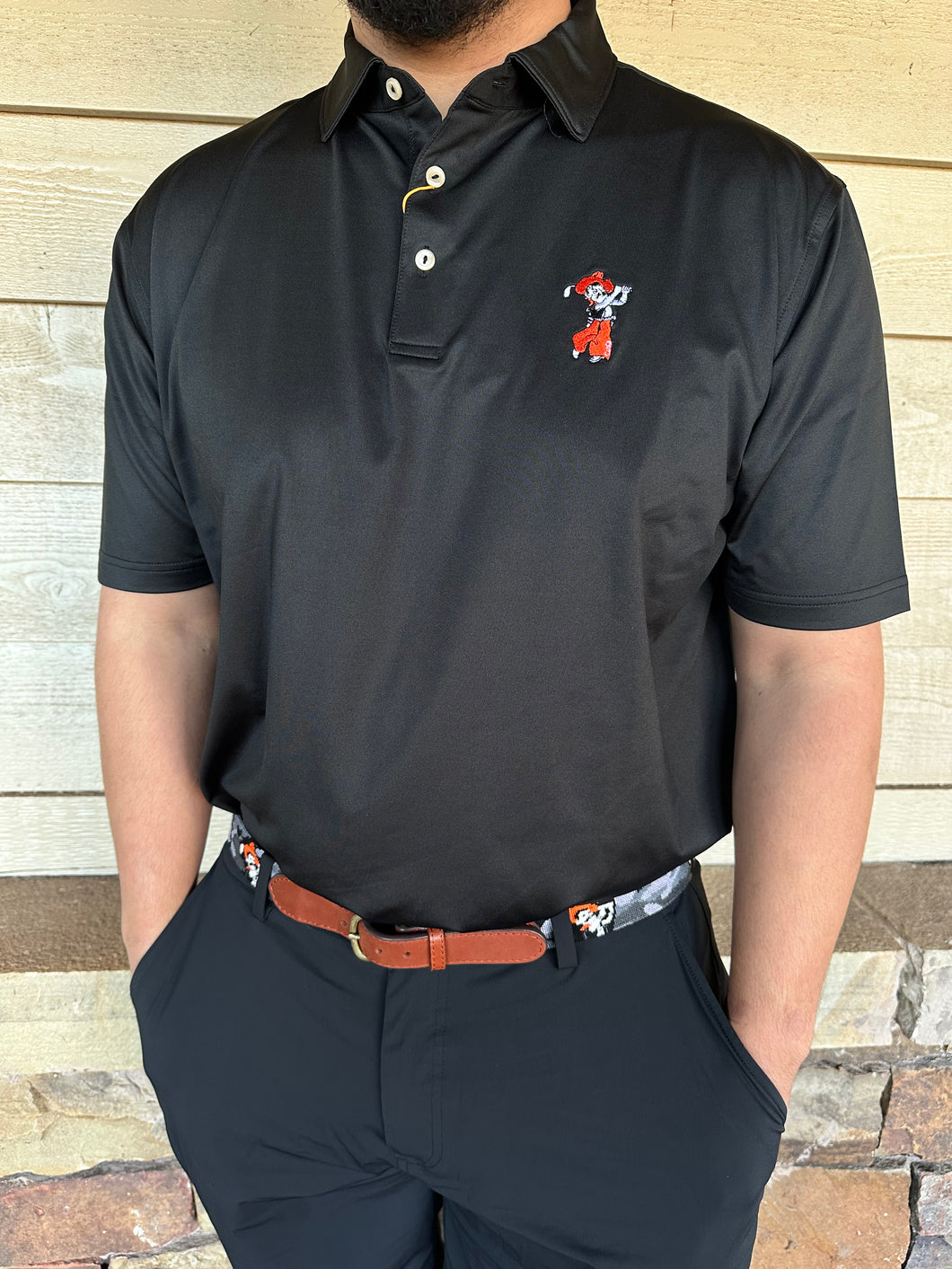 Peter Millar Solid Performance Jersey Polo