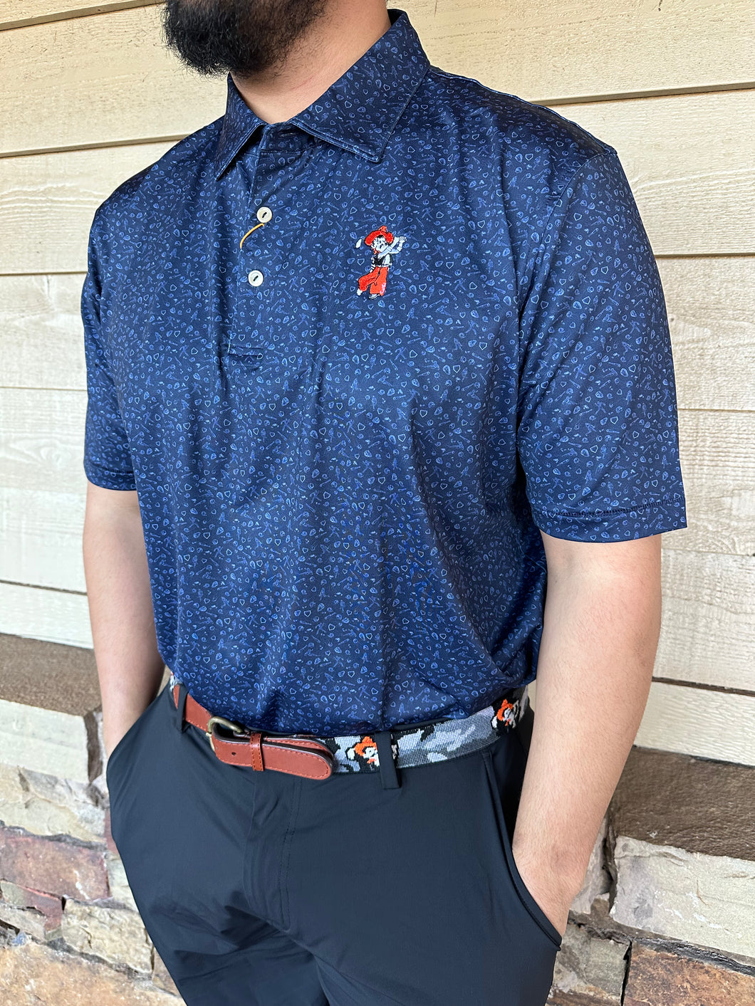 Peter Millar Batter Up Performance Jersey Polo