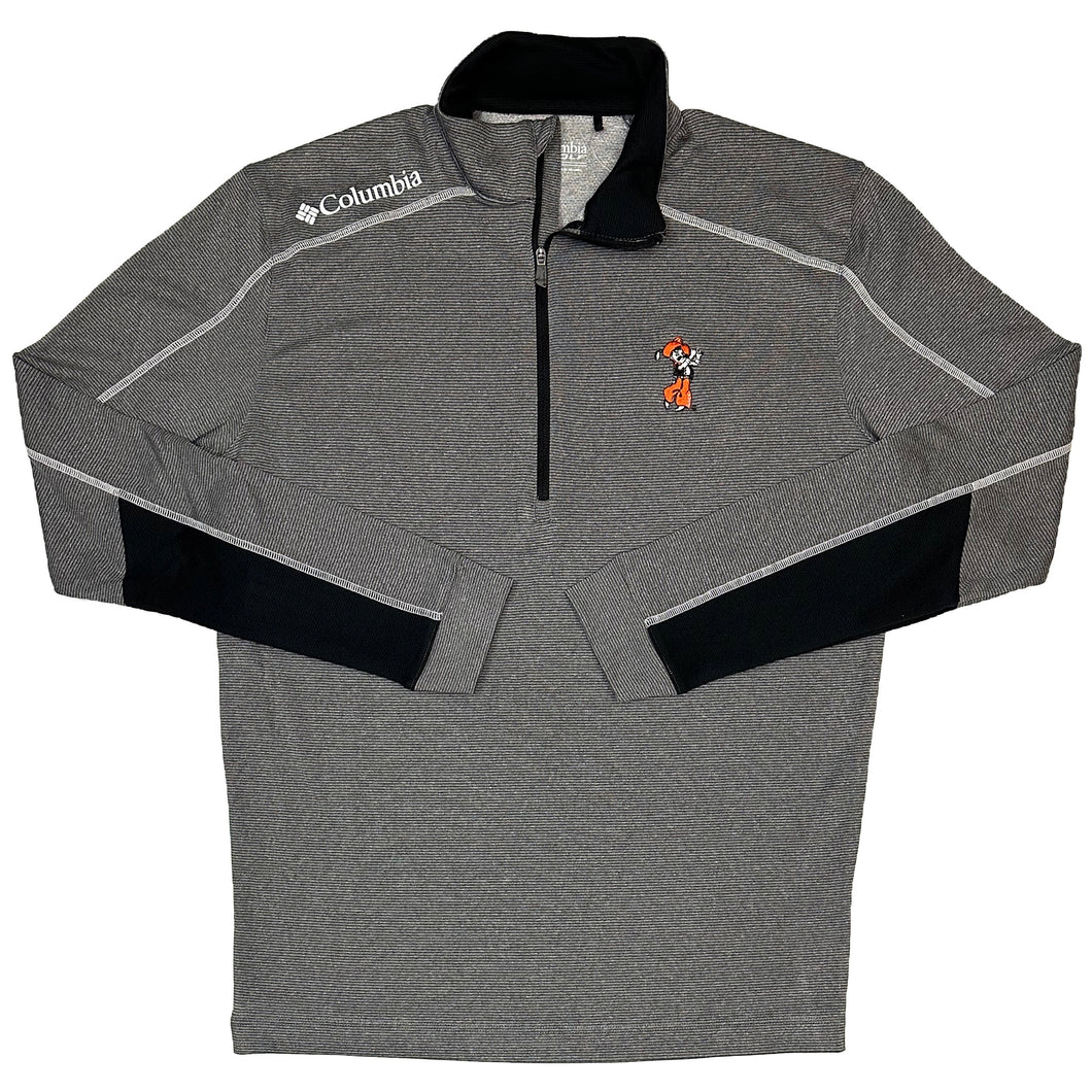 Columbia Omni Wick Heathered Shotgun 1/4 Zip Jacket