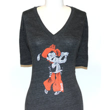 Load image into Gallery viewer, V-Neck Swinging Pete T-Shirt
