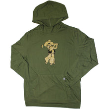 Load image into Gallery viewer, Levelwear Thrive T-Shirt Hoodie Green
